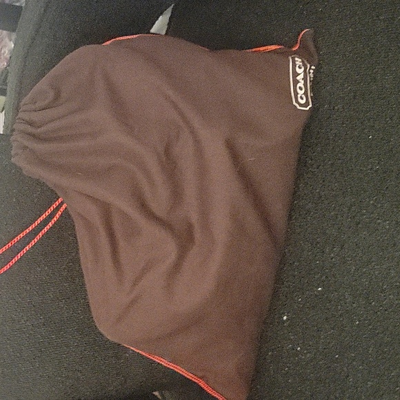 Coach Leather Suede And Leather Handbag - Picture 7 of 7